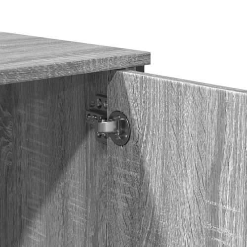 Konzolni stol boja hrasta 100 x 35 x 74,5 cm konstruirano drvo - Sivi hrast sonoma 1 Cijena