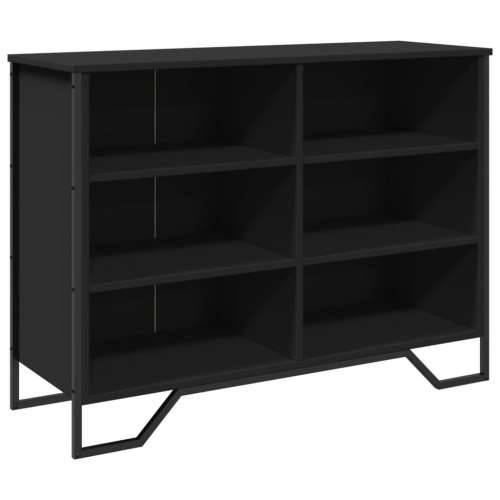 Komoda crna 101 x 35,5 x 74,5 cm od konstruiranog drva - Crna 1 101 cm Cijena