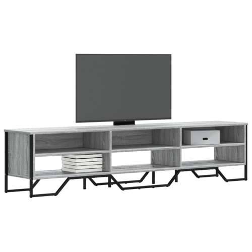 TV ormarić siva boja hrasta 180x34x41 cm konstruirano drvo - Sivi hrast sonoma 1 180 cm Cijena