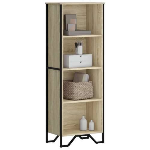 Regal za knjige boja hrasta 50x31x137,5cm od konstruiranog drva - sonoma hrast 1 137.5 cm 50 cm Cijena