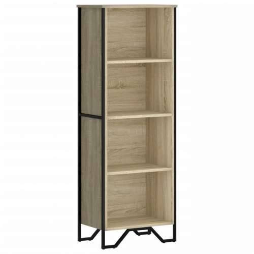 Regal za knjige boja hrasta 50x31x137,5cm od konstruiranog drva - sonoma hrast 1 137.5 cm 50 cm Cijena