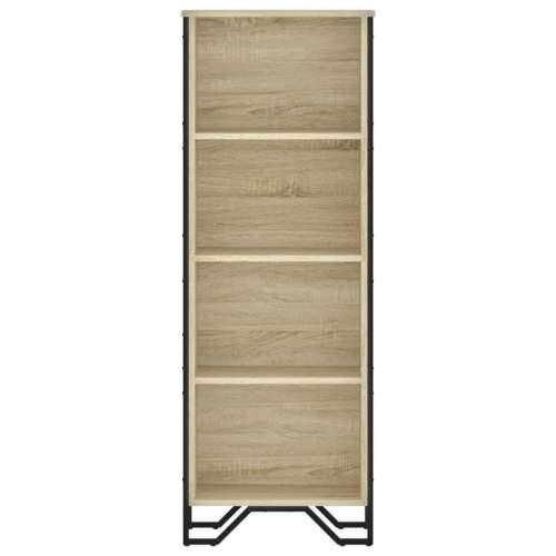 Regal za knjige boja hrasta 50x31x137,5cm od konstruiranog drva - sonoma hrast 1 137.5 cm 50 cm Cijena