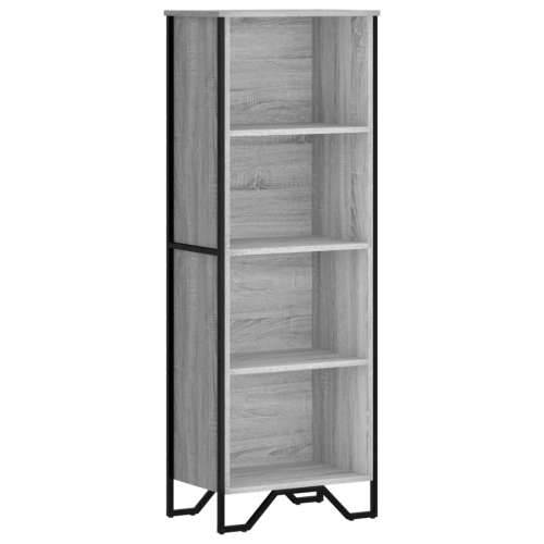 Regal za knjige boja hrasta 50x31x137,5 cm konstruirano drvo - Sivi hrast sonoma 1 137.5 cm 50 cm Cijena