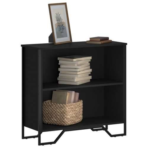 Regal za knjige crni 80x31x74,5 cm od konstruiranog drva - Crna 1 74.5 cm 80 cm Cijena