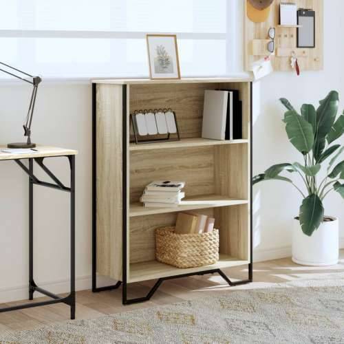 Regal za knjige boja hrasta 80x31x106 cm od konstruiranog drva - sonoma hrast 1 106 cm 80 cm Cijena