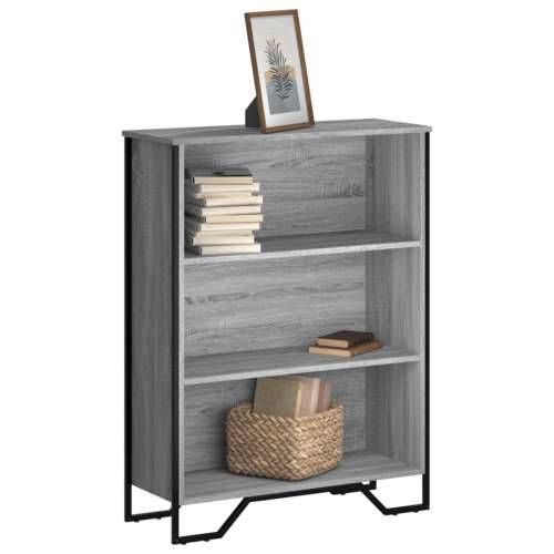 Regal za knjige boja hrasta 80x31x106 cm konstruirano drvo - Sivi hrast sonoma 1 106 cm 80 cm Cijena