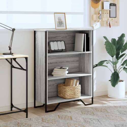 Regal za knjige boja hrasta 80x31x106 cm konstruirano drvo - Sivi hrast sonoma 1 106 cm 80 cm Cijena