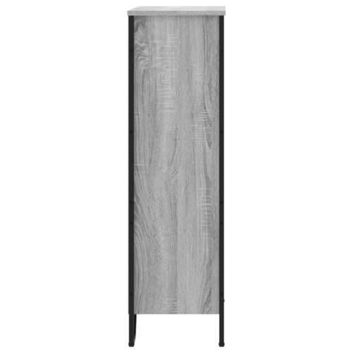 Regal za knjige boja hrasta 80x31x106 cm konstruirano drvo - Sivi hrast sonoma 1 106 cm 80 cm Cijena