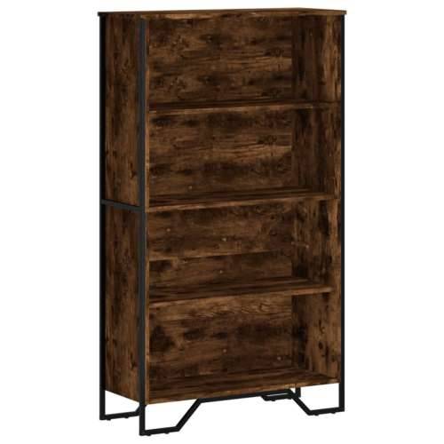 Regal za knjige boja hrasta 80x31x137,5 cm konstruirano drvo - Dimljeni hrast 1 137.5 cm 80 cm Cijena