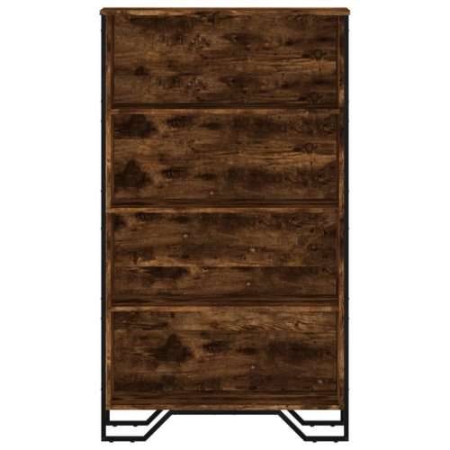 Regal za knjige boja hrasta 80x31x137,5 cm konstruirano drvo - Dimljeni hrast 1 137.5 cm 80 cm Cijena