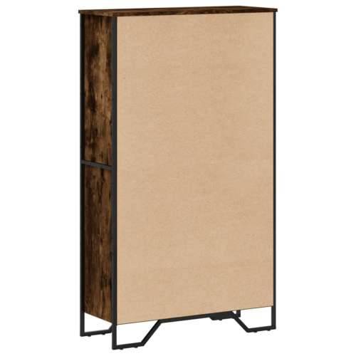 Regal za knjige boja hrasta 80x31x137,5 cm konstruirano drvo - Dimljeni hrast 1 137.5 cm 80 cm Cijena
