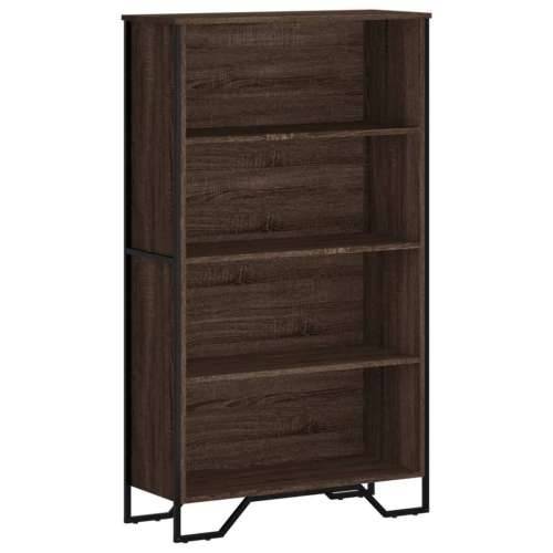 Regal za knjige boja hrasta 80x31x137,5 cm konstruirano drvo - Smeđi hrast 1 137.5 cm 80 cm Cijena