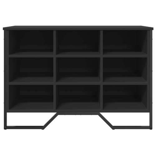 Ormarić za cipele crni 90x38x61,5 cm od konstruiranog drva - Crna 1 61.5 cm Cijena