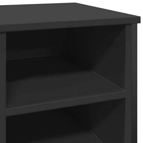 Ormarić za cipele crni 90x38x61,5 cm od konstruiranog drva - Crna 1 61.5 cm Cijena