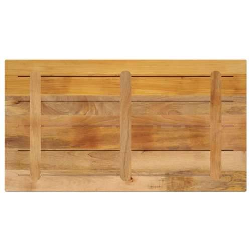 Stolna ploča 100x70x2,5 cm pravokutna masivno grubo drvo manga - Grubo drvo manga (prirodno) 100 x 70 cm 1 25 mm Cijena