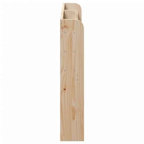 Uzglavlje s policama 135 cm od masive borovine - Prirodna 145 x 16 x 82 cm 1 Cijena