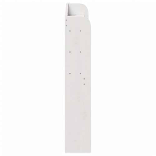 Uzglavlje s policama bijeli 75 cm od masive borovine - Bijela 85 x 16 x 82 cm 1 Cijena