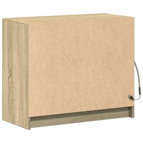 Komoda s LED boja hrasta sonome 72x34x61 cm konstruirano drvo - sonoma hrast 1 Cijena