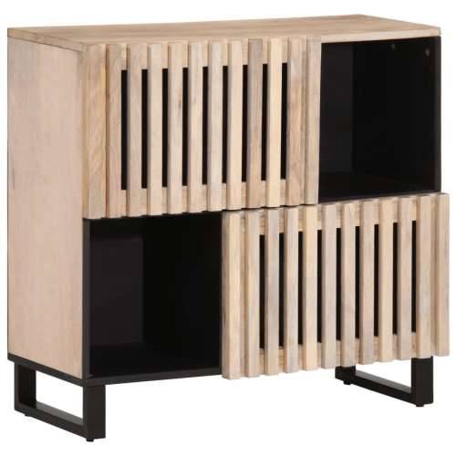 Komoda 80 x 34 x 75 cm od masivnog drva manga - Svjetlosmeđa 1 masivno drvo manga Cijena