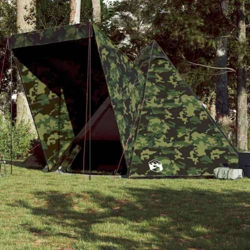 Obiteljski šator tipi za 6 osoba maskirni vodootporni - Maskirna s ceradom 1 Cijena