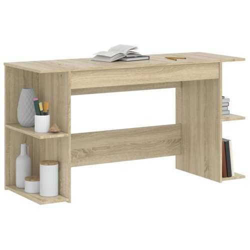 Radni stol boja hrasta sonome 140x50x75 cm konstruirano drvo - sonoma hrast Cijena