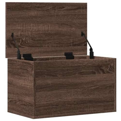 Kutija za pohranu boja hrasta 60 x 35 x 35 cm konstruirano drvo - Smeđi hrast 60 x 35 x 35 cm 1 Cijena