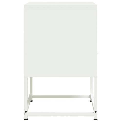 Noćni ormarići 2 kom bijeli 36 x 39 x 60,5 cm čelični - Bijela 2 Cijena