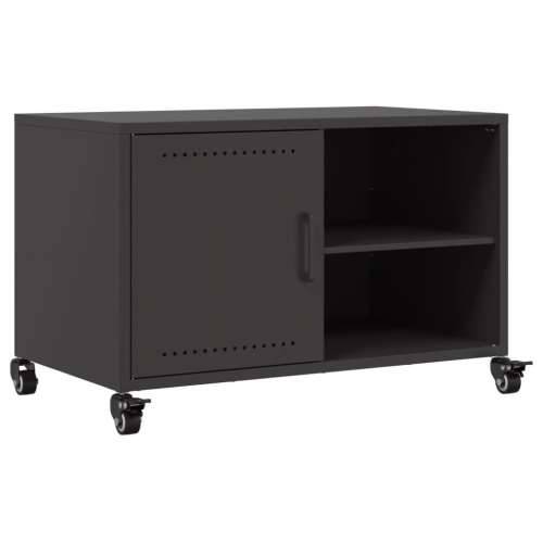 TV ormarić crni 68 x 39 x 43,5 cm čelik - Crna 1 Cijena