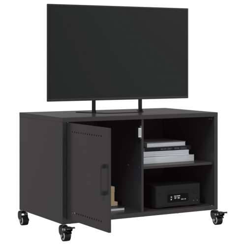 TV ormarić crni 68 x 39 x 43,5 cm čelik - Crna 1 Cijena