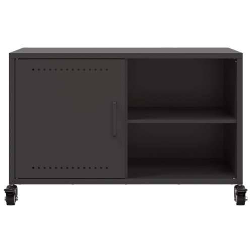 TV ormarić crni 68 x 39 x 43,5 cm čelik - Crna 1 Cijena