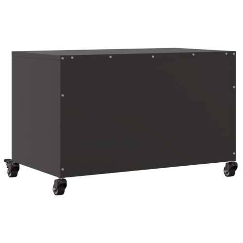 TV ormarić crni 68 x 39 x 43,5 cm čelik - Crna 1 Cijena