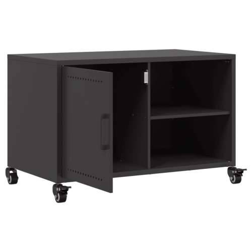 TV ormarić crni 68 x 39 x 43,5 cm čelik - Crna 1 Cijena