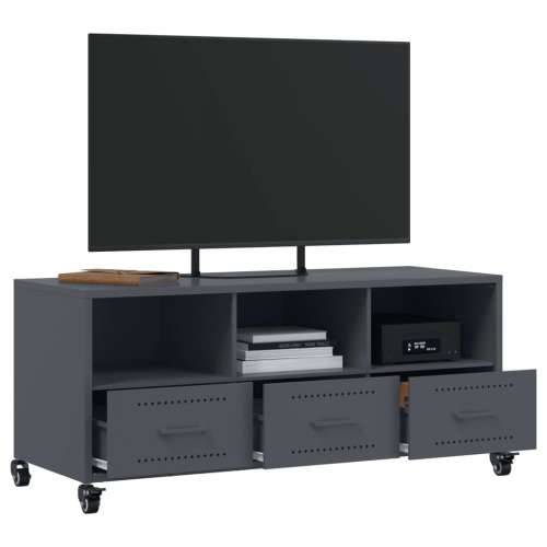 TV ormarić antracit 100,5 x 39 x 43,5 cm čelik - Antracit 1 Cijena