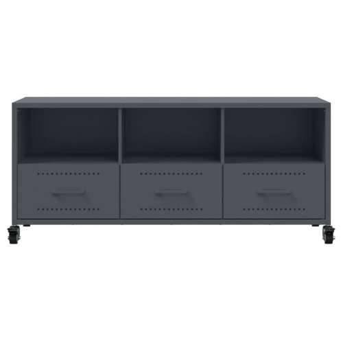 TV ormarić antracit 100,5 x 39 x 43,5 cm čelik - Antracit 1 Cijena