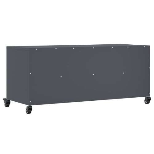 TV ormarić antracit 100,5 x 39 x 43,5 cm čelik - Antracit 1 Cijena
