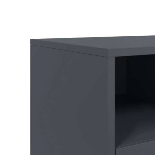 TV ormarić antracit 100,5 x 39 x 43,5 cm čelik - Antracit 1 Cijena
