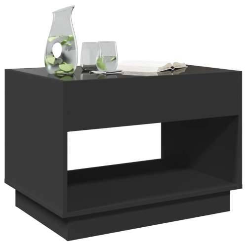 Stolić za kavu s beskonačnim LED svjetlima crni 70x50x50 cm - Crna 1 70 cm Cijena