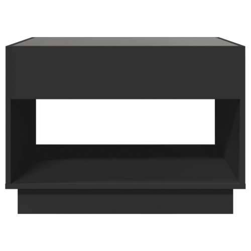 Stolić za kavu s beskonačnim LED svjetlima crni 70x50x50 cm - Crna 1 70 cm Cijena