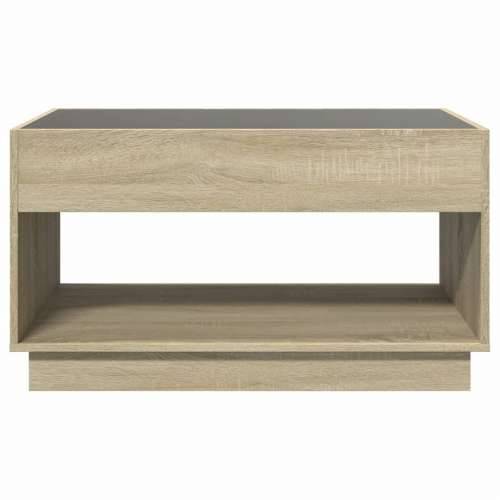 Stolić s beskonačnim LED svjetlima boja hrasta 90x50x50 cm - sonoma hrast 1 90 cm Cijena