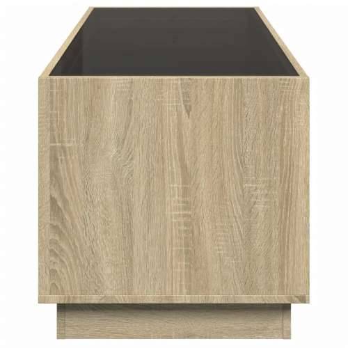 Stolić s beskonačnim LED svjetlima boja hrasta 90x50x50 cm - sonoma hrast 1 90 cm Cijena