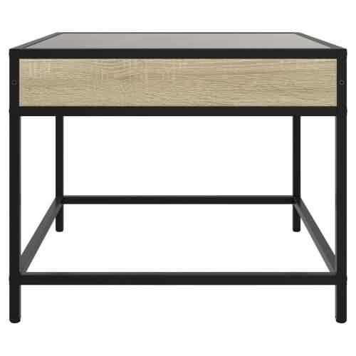 Stolić s beskonačnim LED svjetlima boja hrasta 50x50x41 cm - sonoma hrast 50 x 50 x 41 cm 1 Cijena