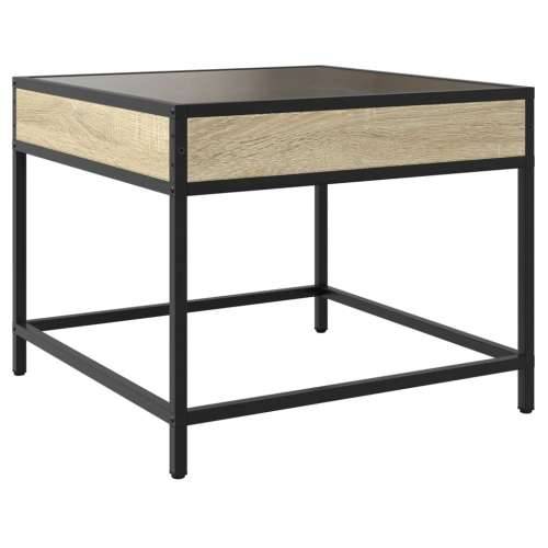 Stolić s beskonačnim LED svjetlima boja hrasta 50x50x41 cm - sonoma hrast 50 x 50 x 41 cm 1 Cijena