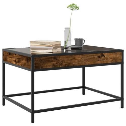 Stolić s beskonačnim LED svjetlima boja hrasta 70x50x41 cm - Dimljeni hrast 70 x 50 x 41 cm 1 Cijena