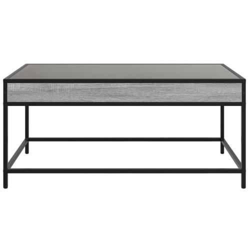Stolić s beskonačnim LED svjetlima boja hrasta 90x50x41 cm - Sivi hrast sonoma 90 x 50 x 41 cm 1 Cijena