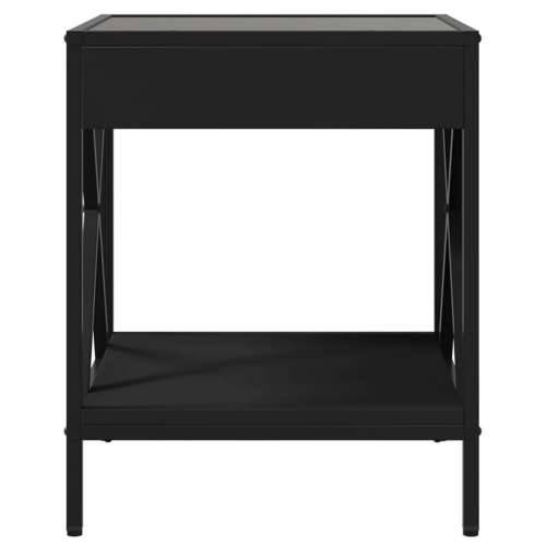 Stolić za kavu s beskonačnim LED svjetlima crni 40x40x49 cm - Crna 40 x 40 x 49 cm 1 Cijena