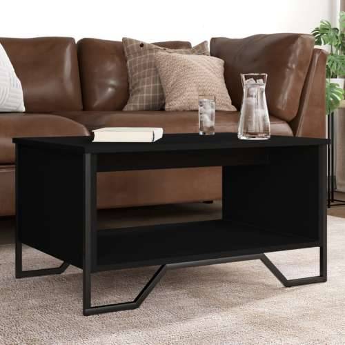 Stolić za kavu crni 75x51x40 cm od konstruiranog drva - Crna 1 75 cm Cijena