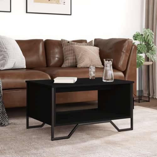 Stolić za kavu crni 75x51x40 cm od konstruiranog drva - Crna 1 75 cm Cijena
