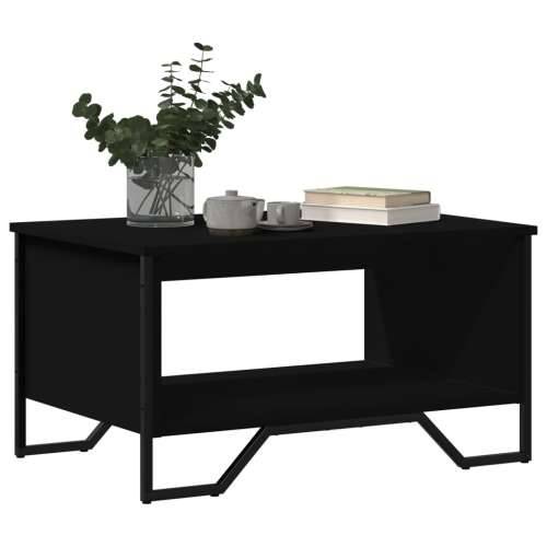 Stolić za kavu crni 75x51x40 cm od konstruiranog drva - Crna 1 75 cm Cijena
