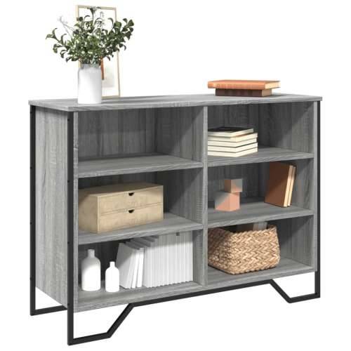 Komoda sivog hrasta sonome 101x35,5x74,5 cm konstruirano drvo - Sivi hrast sonoma 1 101 cm Cijena