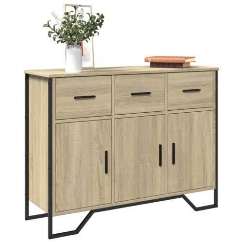Komoda boja hrasta sonome 97x32,5x74,5 cm od konstruiranog drva - sonoma hrast 1 Cijena